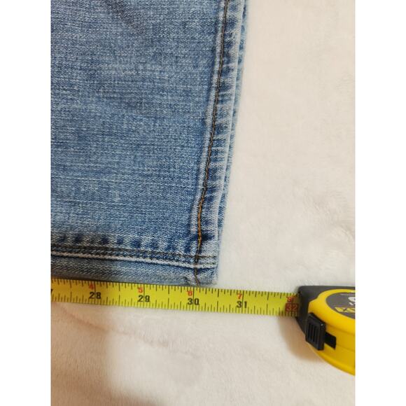 Levi's 525 Jeans Womens 8M 8 31 X 31 Blue Perfect Waist Straight Leg - Picture 9 of 11